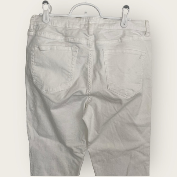 William Rast Denim White Perfect Ankle Skinny Jeans Sz 32 - Picture 3 of 9